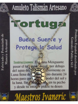 Talismán Artesano Tortuga