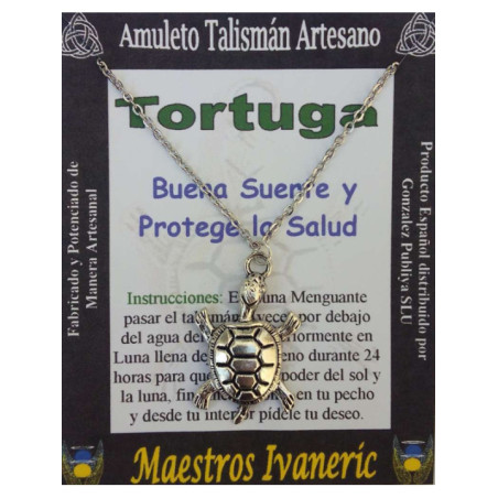 Talismán Artesano Tortuga