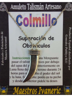 Talismán Artesano Colmillo