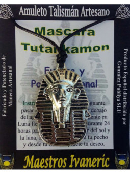 Talismán Artesano Mascara de Tutankamon