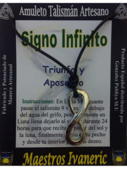 Talismán Artesano Signo Infinito