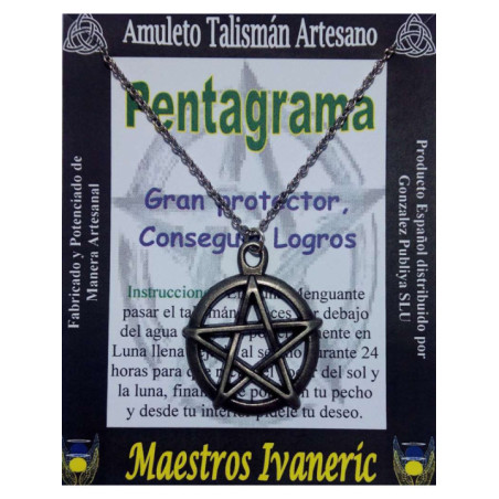 Talismán Artesano Pentagrama
