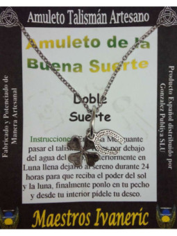 Talismán Artesano Doble Suerte