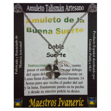 Talismán Artesano Doble Suerte