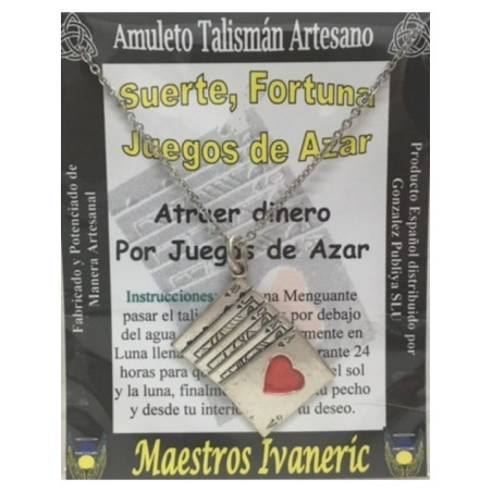 Talismán Artesano juegos de Azar