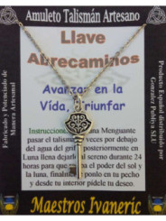 Talismán Artesano Llave Abrecaminos