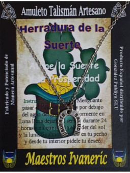 Talismán Artesano Herradura de la Suerte