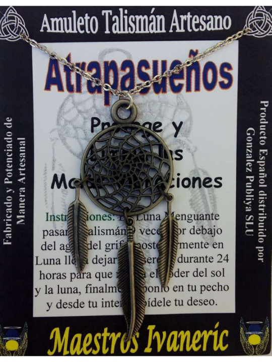Talismán Artesano Atrapasueños