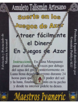 Talismán Artesano Suerte en los Juegos de Azar