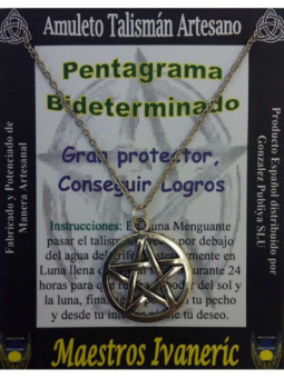 Talismán Artesano Pentagrama Bideterminado