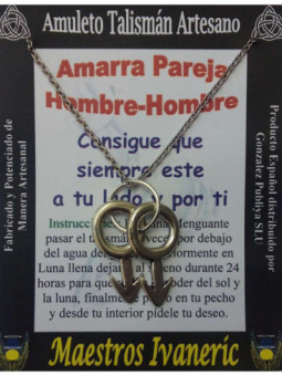 Talismán Artesano Amarrador Hombre-Hombre