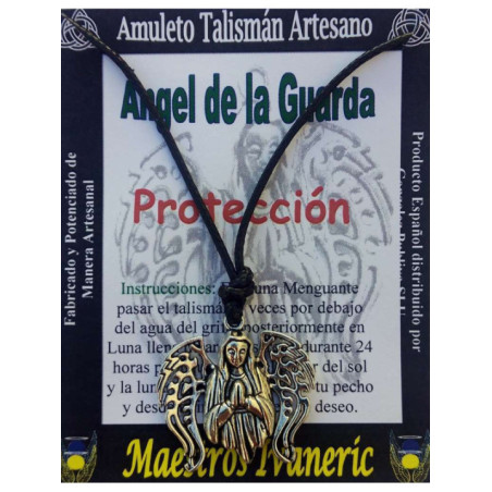 Talismán Artesano Ángel de la Guarda