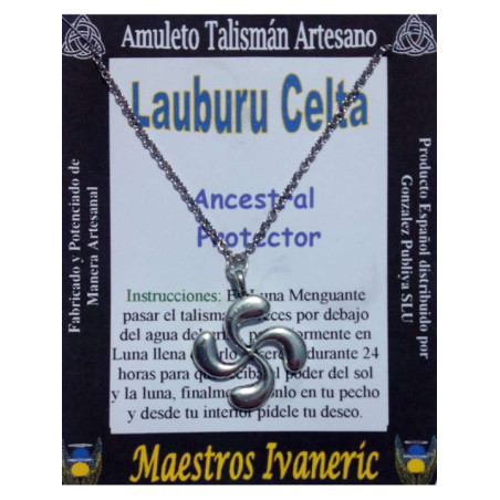 Talismán Artesano Lauburu Celta