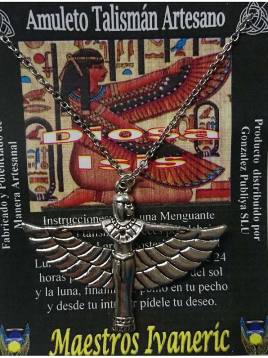 Talismán Artesano Diosa Isis
