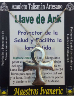 Talismán Artesano Llave de Ank