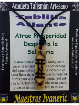 Talismán Artesano Tablilla Atlante