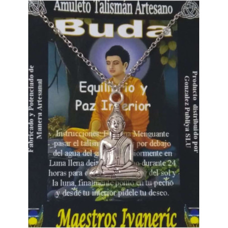 Talismán Artesano Buda, Paz, Serenidad