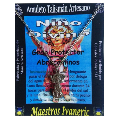 Talismán Artesano Niño Divino, Gran Protector