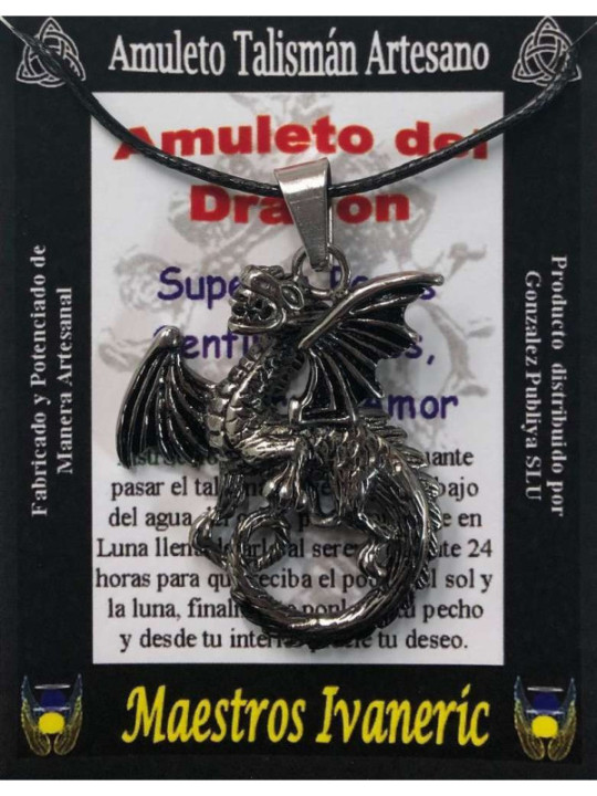 Talismán Artesano Grande Dragón