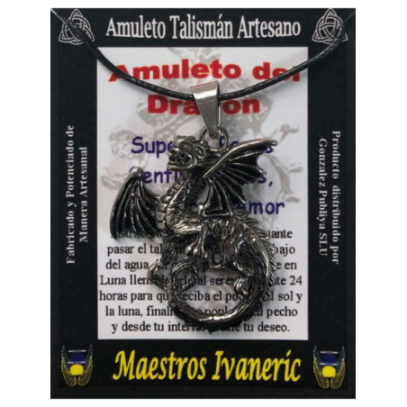 Talismán Artesano Grande Dragón