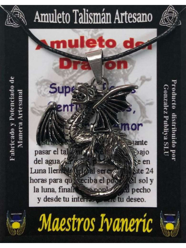 Talismán Artesano Grande Dragón