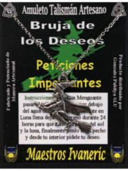 Talismán Artesano Bruja de los Deseos