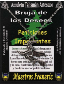 Talismán Artesano Bruja de los Deseos