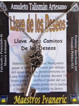 Talismán Artesano Llave de los Sueños