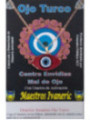 Amuleto Ojo Turco de Resina con Metal, Rojo