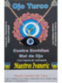 Amuleto Ojo Turco de Resina con Metal, Negro