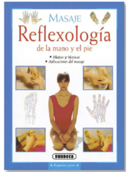 Reflexología de la mano y el pie.