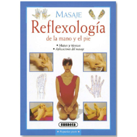 Reflexología de la mano y el pie.