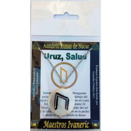 Colgante Runa Salud, protección de Salud
