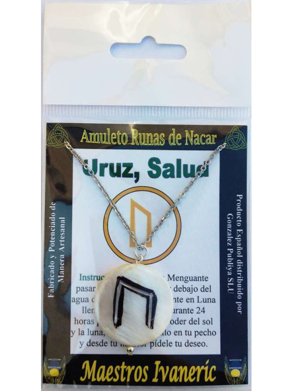 Colgante Runa Salud, protección de Salud