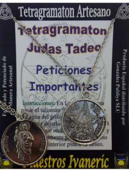 Amuleto Tetragramaton Judas Tadeo