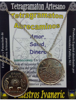 Amuleto Tetragramaton Abrecaminos