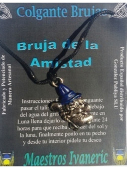 Amuleto Bruja de la Amistad, 3 centímetros