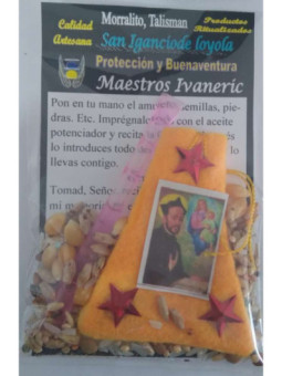 Poderoso Amuleto Morralito San Ignacio de Loyola