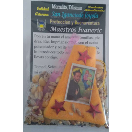 Poderoso Amuleto Morralito San Ignacio de Loyola