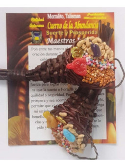 Poderoso Amuleto Morralito Cuerno de la Abundancia