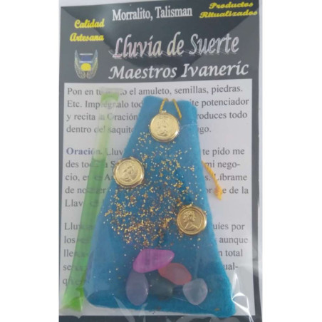 Poderoso Amuleto Morralito Lluvia de Suerte Mágica