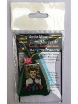 Poderoso Amuleto Morralito Jesús Malverde