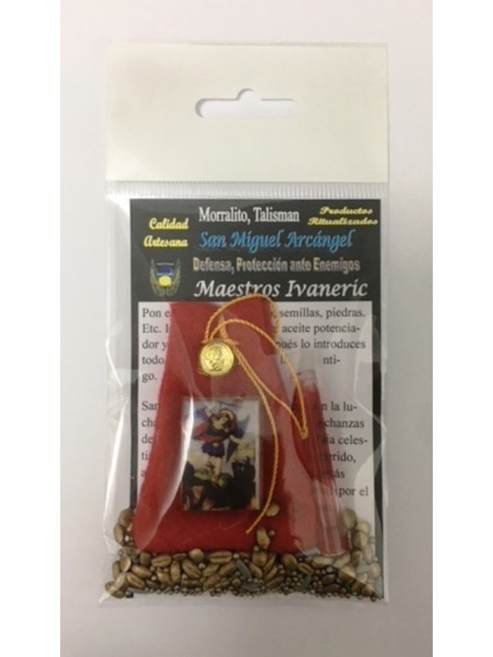 Poderoso Amuleto Morralito San Miguel Arcángel