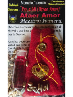 Poderoso Amuleto Morralito Ven a Mi, (Atraer Amor)