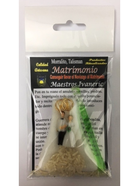 Poderoso Amuleto Morralito Unión Matrimonial