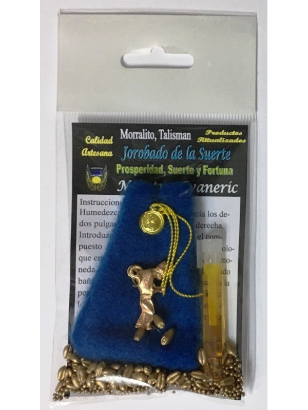 Poderoso Amuleto Morralito Jorobado de la Suerte