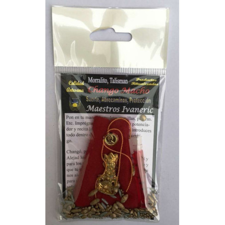 Poderoso Amuleto Morralito Chango macho