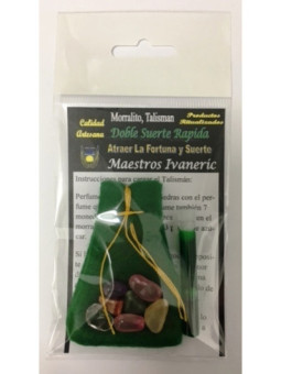 Poderoso Amuleto Morralito Doble Suerte Rapida