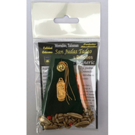 Poderoso Amuleto Morralito San Judas Tadeo