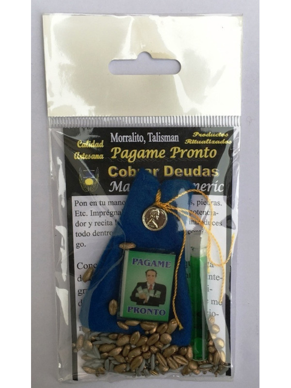 Poderoso Amuleto Morralito Pagame Pronto